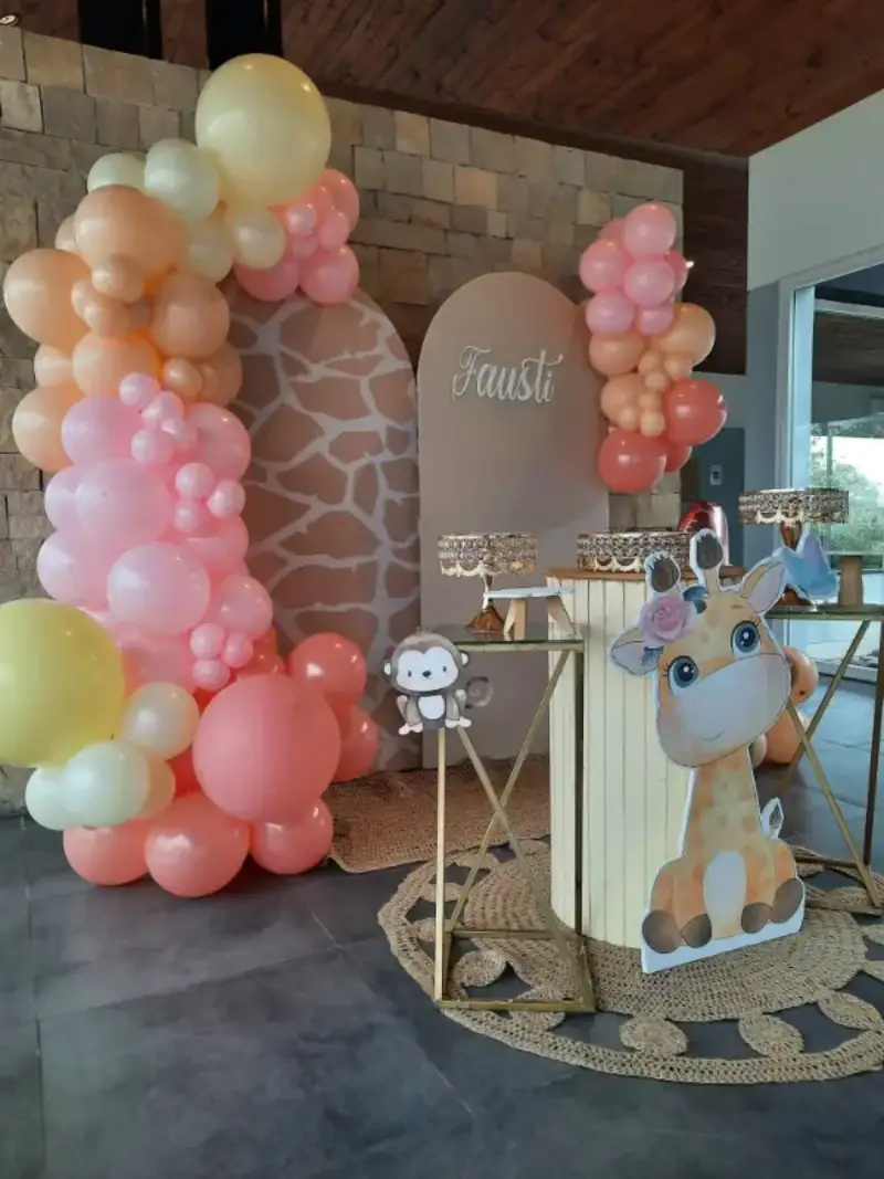 ambientacion safari 1 año